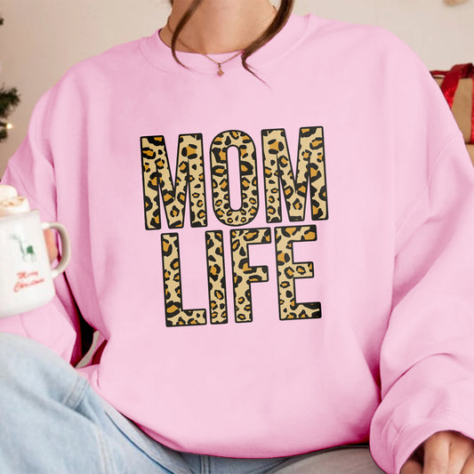 Mom Life Premium Crew Neck Sweatshirt