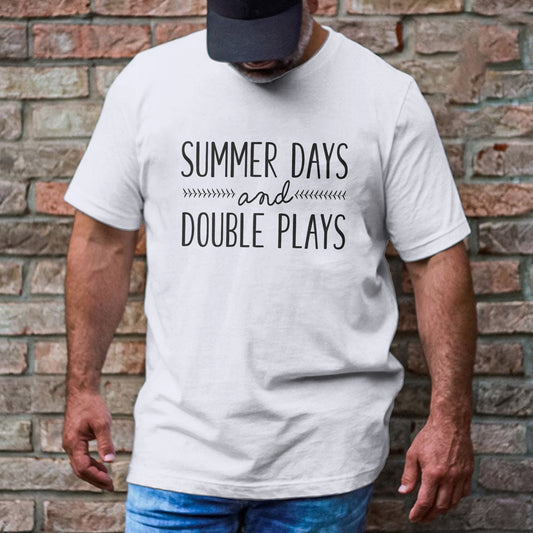 Summer days and Double plays Premium Men's Tee
