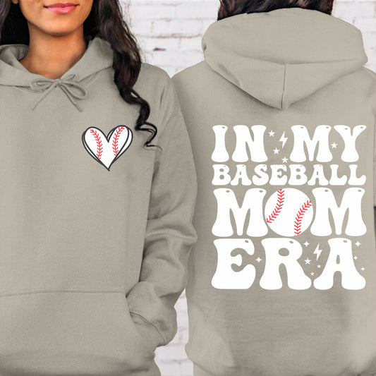 In my Baseball Mom ERA Premium Unisex Hoodies