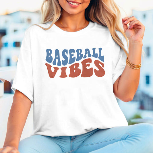 Baseball Vibes Premium Women's Tee - Game Day Getup