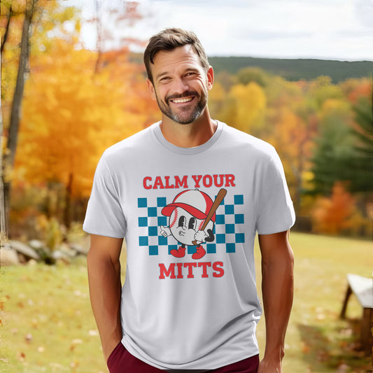 Calm Your Mitts Premium Men's Tee - Game Day Getup