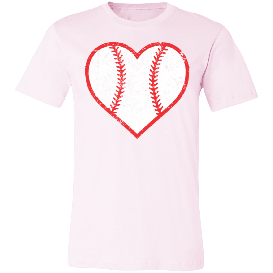 Baseball Heart Premium Women's Tee