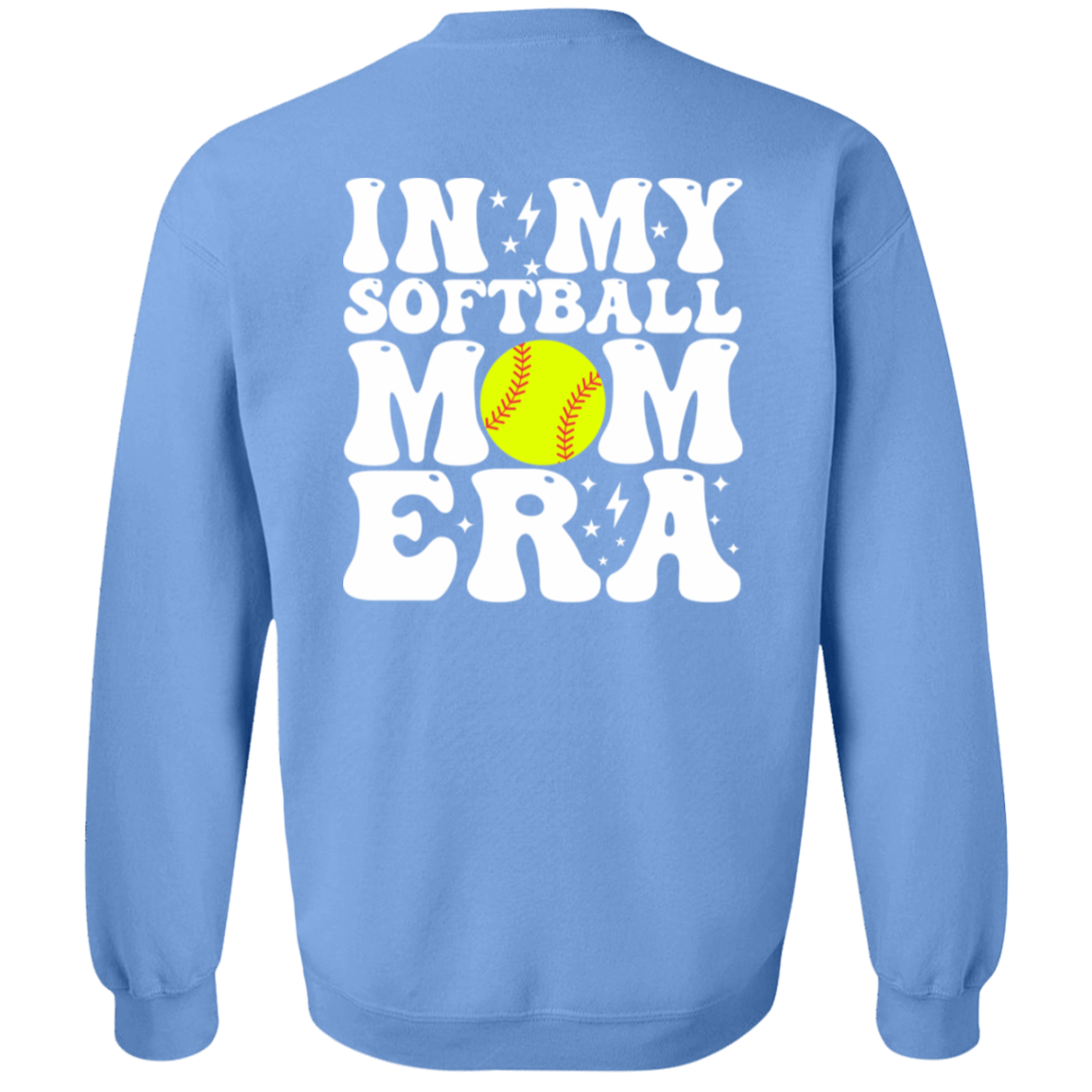In my softball Mom ERA Premium Crew Neck Sweatshirt