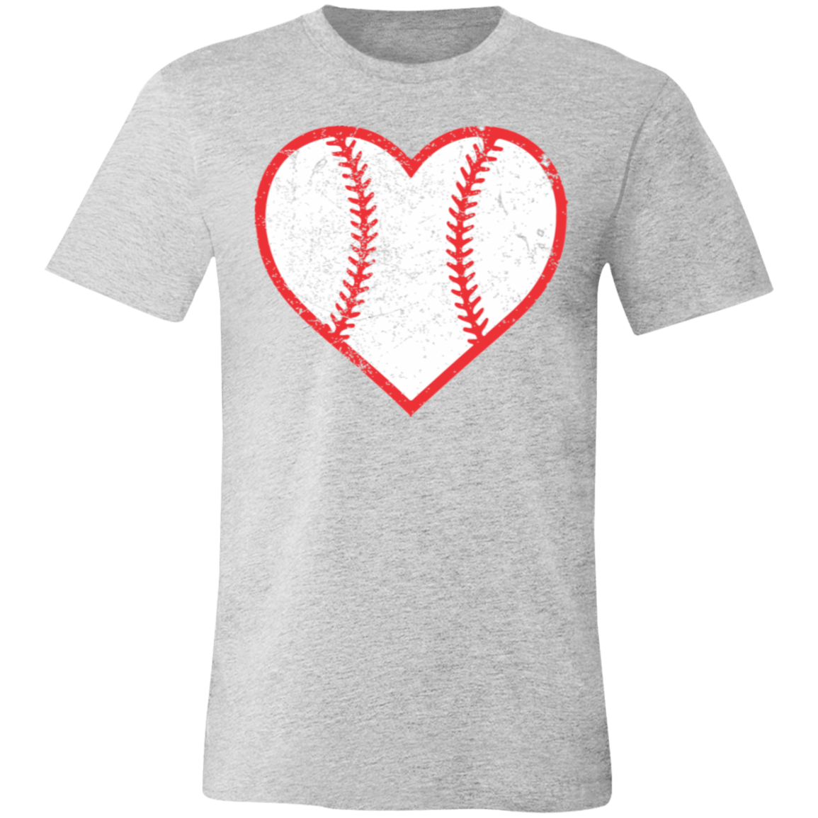 Baseball Heart Premium Women's Tee - Game Day Getup