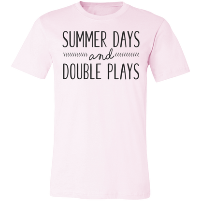 Summer Days and Double Plays Premium Women's Tee