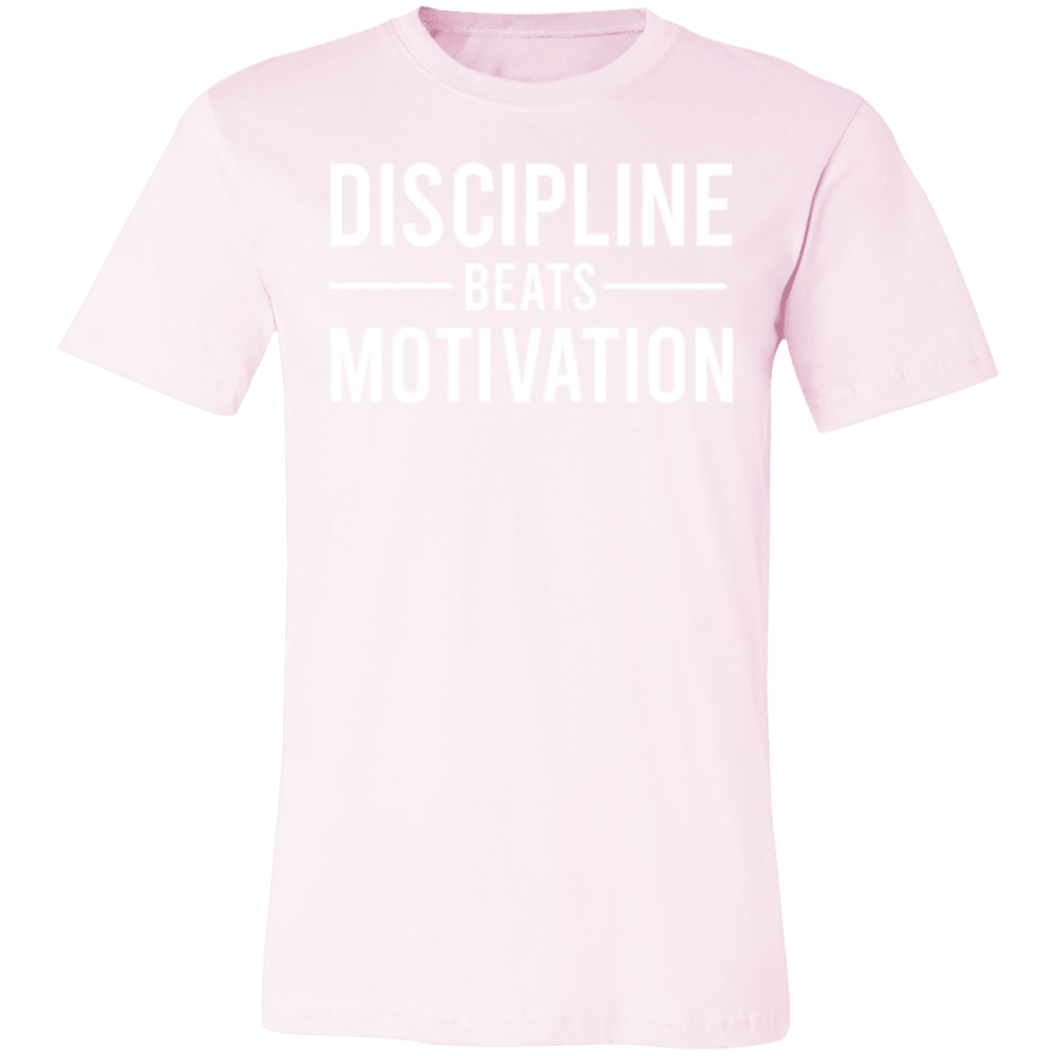 Discipline Beats Motivation Premium Women's Tee
