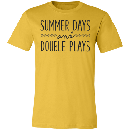 Summer Days and Double Plays Premium Women's Tee