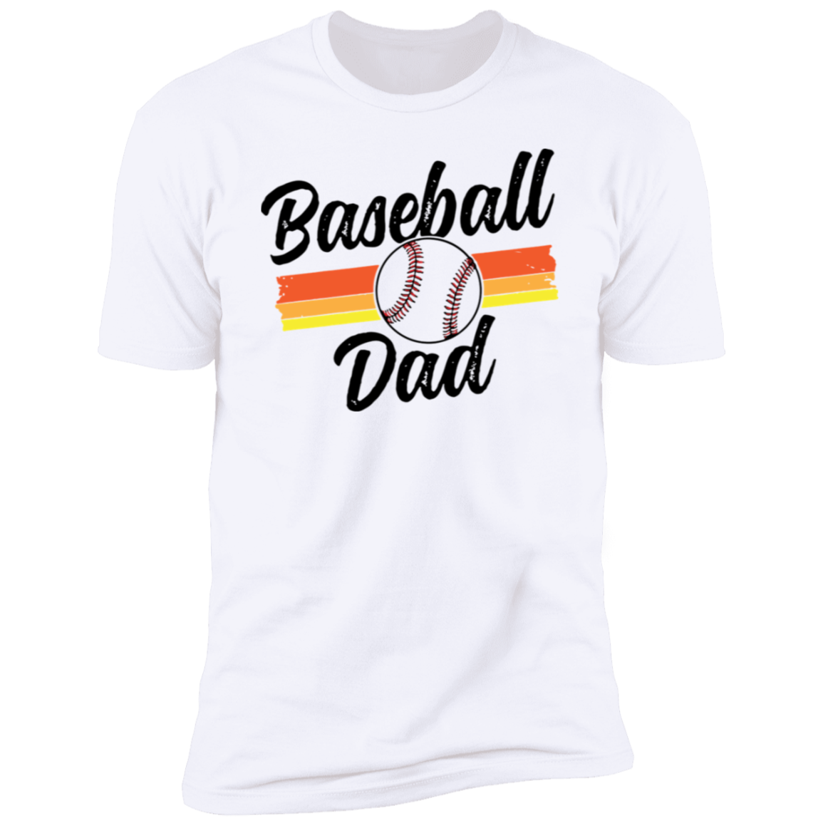 Baseball Dad Premium Men's Tee