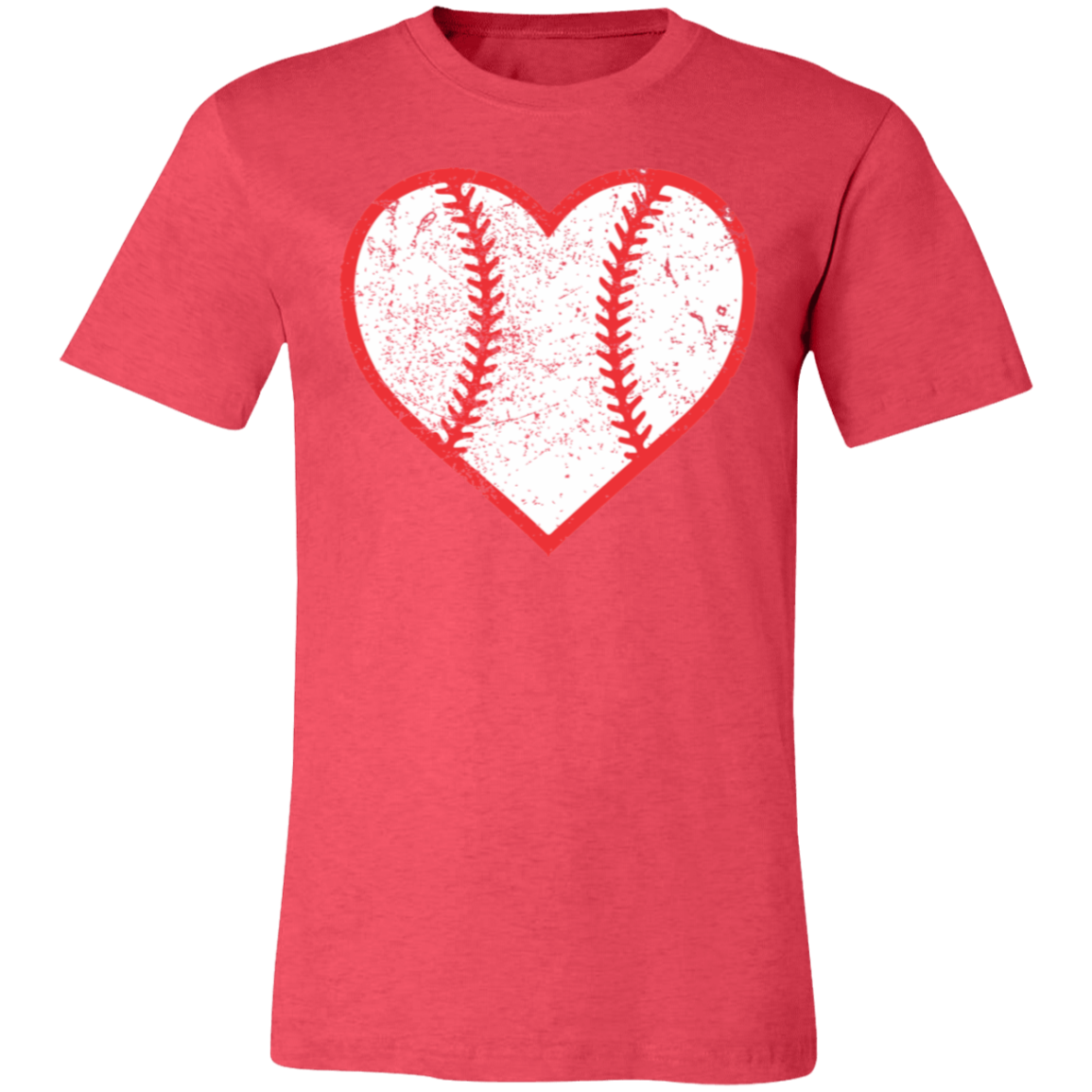 Baseball Heart Premium Women's Tee - Game Day Getup