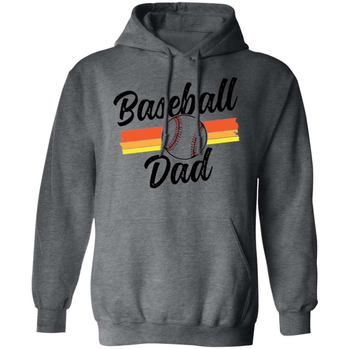Baseball Dad Premium Unisex Hoodies