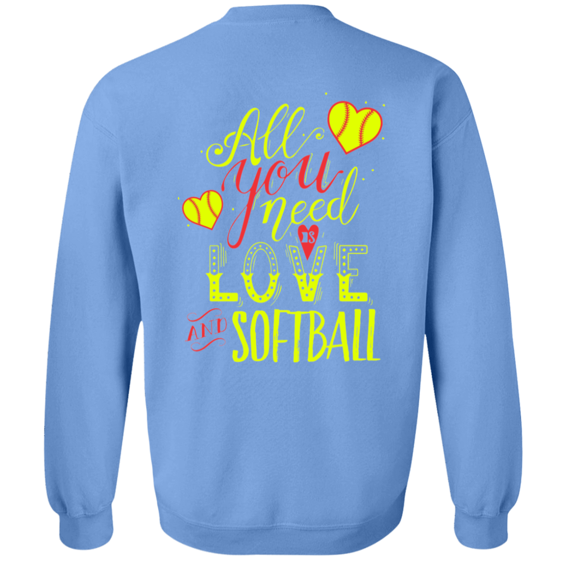 All you need is love Premium Crew Neck Sweatshirt