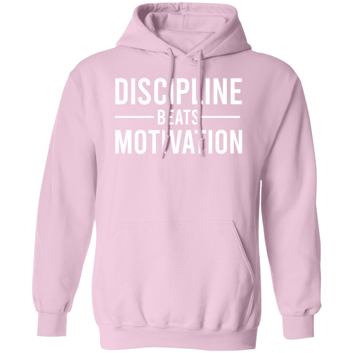 Discipline Beats Motivation  Premium Unisex Hoodies - Game Day Getup