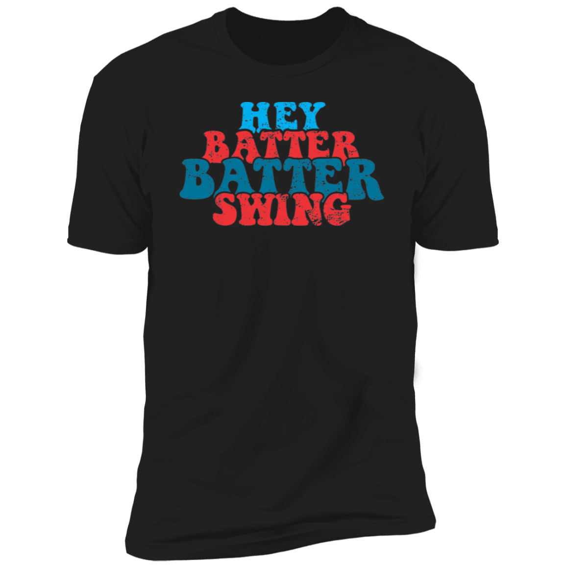 Hey Batter Batter Swing Premium Men's Tee - Game Day Getup