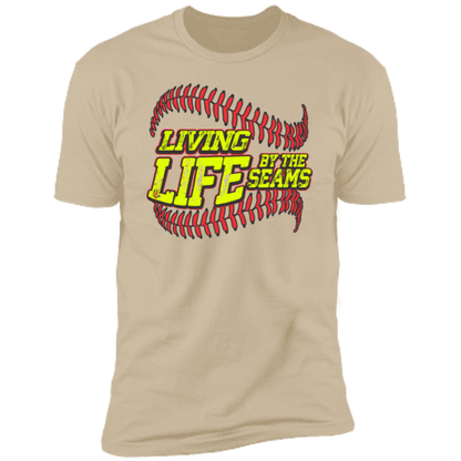 Life by the seams Softball Premium Men's Tee - Game Day Getup