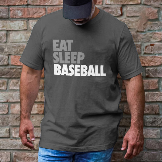 Eat Sleep Baseball Premium Men's Tee - Game Day Getup