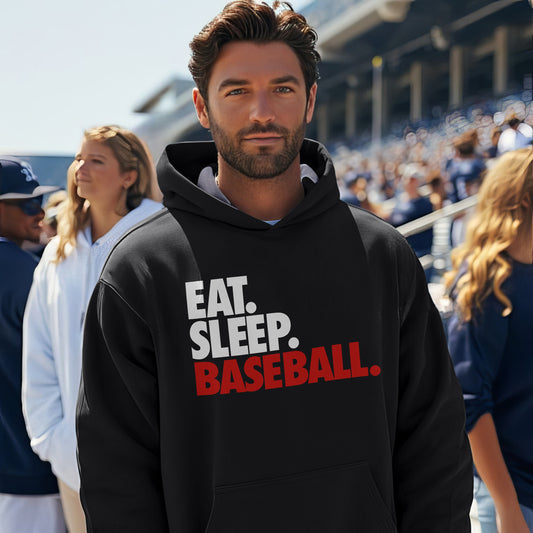 Eat Sleep Baseball Premium Unisex Hoodies - Game Day Getup