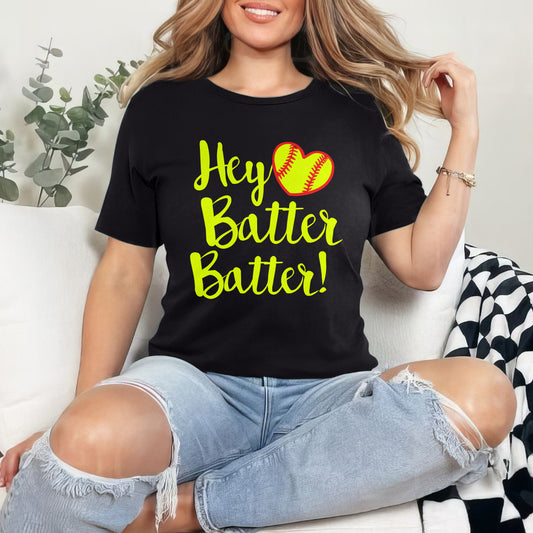 Hey Batter batter Premium Women's Tee - Game Day Getup