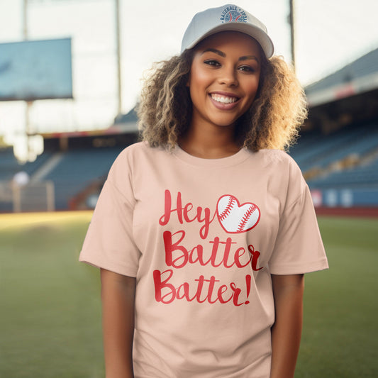 Hey batter batter Premium Women's Tee - Game Day Getup