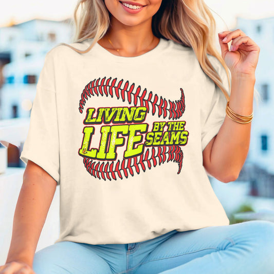 Living Live by the seams Premium Women's Tee - Game Day Getup