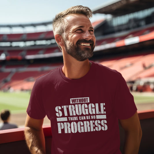 Without Struggle there is no Progress Premium Short Sleeve T-Shirt - Game Day Getup