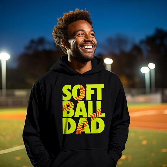 Softball Dad Premium Unisex Hoodies - Game Day Getup