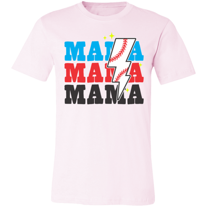 Mama Bolt Baseball Premium Women's Tee